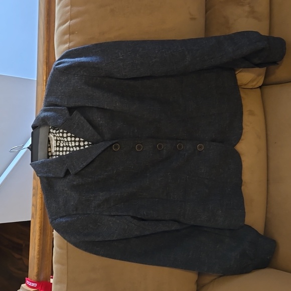 Issac Mizrahi Jacket, Black - Picture 4 of 5